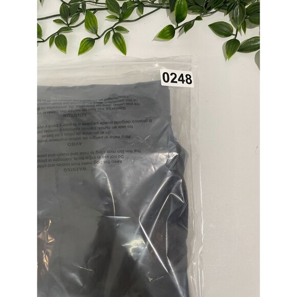 Free People Black Womens Cropped Wide-Leg Linen-Blend Pants Size 4 - Picture 11 of 11